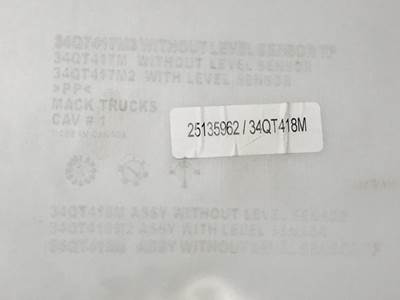New) Valeo Windshield Washer Reservoir. P/N-25135962 Qty-34Qt  