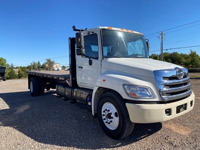 2011 Hino 338, 20’ Flatbed Truck, 6-Speed Manual, 260 Horsepower, 236,000 Miles