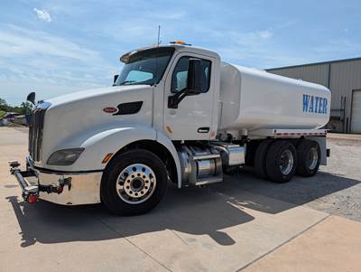 2020 Peterbilt 579 A/T, Splash 3,750 Gallon Water Truck, 6 Spray