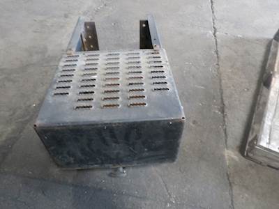 Good Used, Steel Battery Box. Holds 2 Batteries. L.29.5" W.16.5". H.11". Please