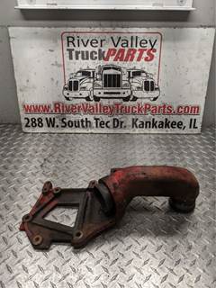 ThIs Is A Good, Used Steel coolAnt intAke Pipe brAcket thAt cAme Off Of A