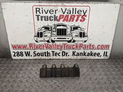 Good, Used Steel Support Bracket From An International Maxxforce 7 Engine. The