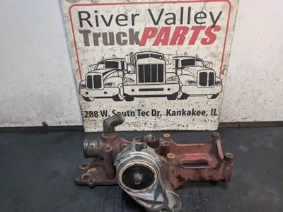 Good, Used Engine BrAcket With Belt Tensioner From A Cummins Isb 6.7L Engine.