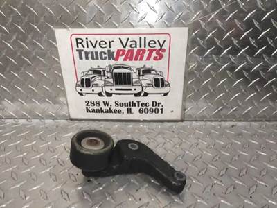 Good Used Idler Pulley BrAcket From A Detroit DD15 Engine. The Idler Pulley