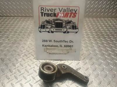 Good Used Idler BrAcket And Pulley From A Detroit DD15 Engine. The Idler BrAcket