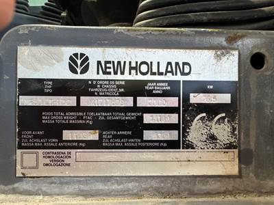 2000 New Holland LM850 Drive Shaft from Engine to Transmission