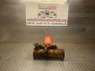 Caterpillar 3406B Oil Filter Base with Attachments, Part # P-1014454