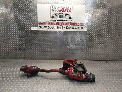 Cummins ISX12 Water Filter Base with Thermostat and Water Pump Housing, Part # 250108-39