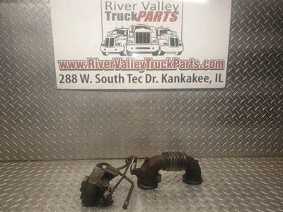 Used Detroit DD15 EGR Valve Actuator with Exhaust Pipe, Part # P-1014629