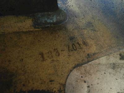 Good Used ReAr Engine Mount For A CAterpillAr C12 Engine cAsting 133-7014.