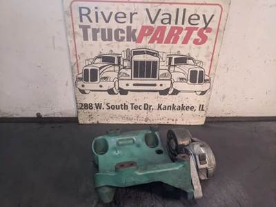 Good, Used AlternAtor Mount With Belt Tensioner From A Volvo D13 Engine. The