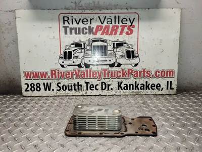 Cummins ISL Engine Oil Cooler for a 2008 Thomas Built Saf-T-Liner MVP-EF