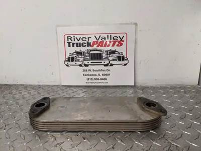 Isuzu 4HK1TC Engine Oil Cooler for a 2018 Isuzu NPR