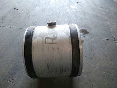 Good Used Aluminum Fuel Tank. Includes Straps And Brackets. L. 23" D.26". Please