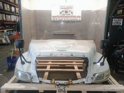 Used 2010 International 4400 Hood 42" from Grille to Cowl, Part # 250180-9