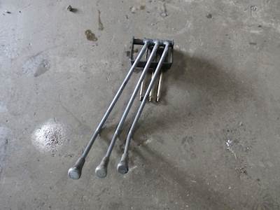 Good Used Three Position Control Lever, CAme Off A TCM Model FCG159 Forklift,