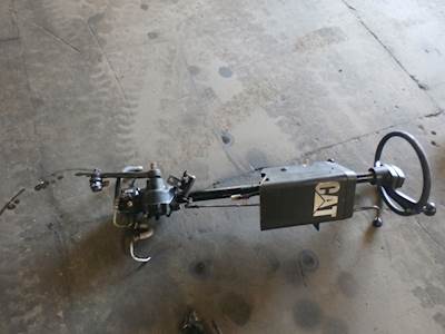 Good Used Steering Column, With Dashboard,Ignition Switch, Complete  See