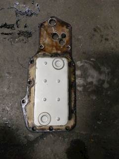 Cummins ISB Engine Oil Cooler for a 2003 Blue Bird Bluebird School Bus