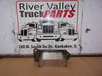 Cummins ISL Engine Oil Cooler for a 2007 Autocar Xpeditor