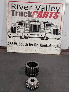 Good, Used Steering Drive Gear With Compressor Drive Gear Off Of A Detroit 60