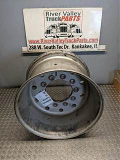 Good Used Accuride Aluminum Unimount 10 Hole Wheel Off A Unknown Truck, pArt