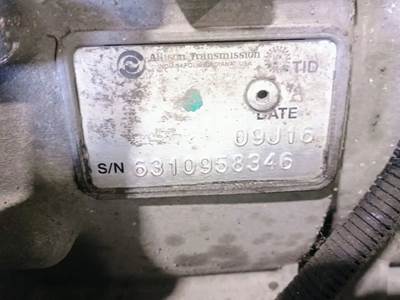 Allison 2500PTS Transmission Core for a 2011 Ic Corporation PB105