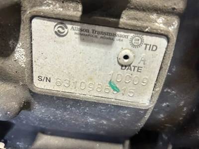 Allison 2500PTS Transmission for a 2011 Blue Bird BB Conventional