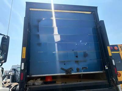 Used 24' Morgan Dry Box Truck Body with Lift for 2014 Freightliner M2 106