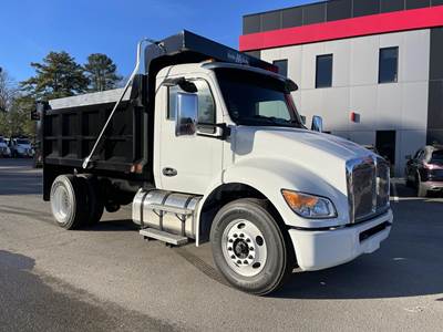 Kenworth T280 Single Axle Cab & Chassis Truck - Paccar, 300HP, 6 Speed Automatic