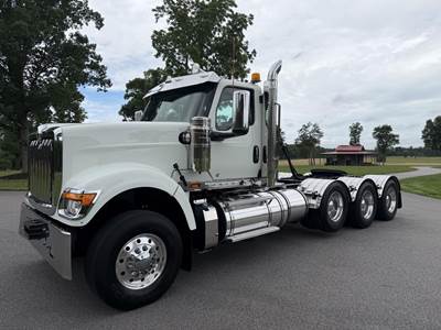 International HX Tri Axle Day Cab Truck - Cummins 605HP, 18 Speed Manual
