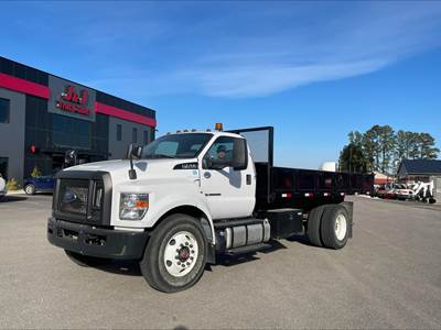 Ford F-750 Single Axle Dump Truck - 6.7L POWER STROKE, Automatic
