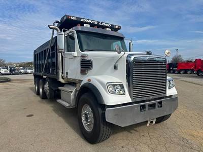 Freightliner Coronado 122 SD Tri Axle Dump Truck - Detroit 470HP, 6 Speed Allison Rds Automatic, 17' Dump