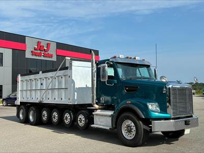 Freightliner Coronado 122 SD Six Axle Dump Truck - Detroit 505HP, 6 Speed Allison Rds Automatic, 20' Dump