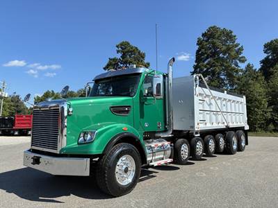 Freightliner Coronado 122 SD Six Axle Dump Truck - Detroit 505HP, 6 Speed Allison Rds Automatic, 20' Dump