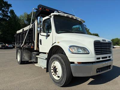 Freightliner M2 106 Single Axle Dump Truck - Cummins 270HP, 6 Speed Allison Rds Automatic, 12' Dump