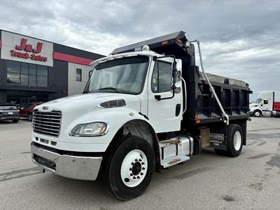 Freightliner M2 106 Single Axle Dump Truck - Cummins 270HP, 6 Speed Allison Rds Automatic, 12' Dump