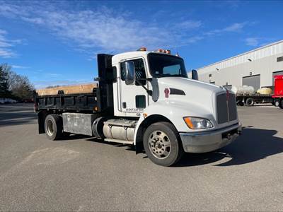 Kenworth T270 Single Axle Dump Truck - Paccar 325HP, 6 Speed Allison Rds Automatic, 14' Dump