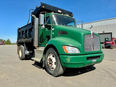 Kenworth T370 Single Axle Dump Truck - Paccar 325HP, 6 Speed Allison Rds Automatic, 10' Dump