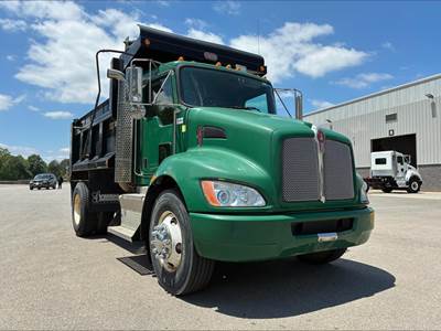 Kenworth T370 Single Axle Dump Truck - Paccar 325HP, 6 Speed Allison Rds Automatic, 10' Dump