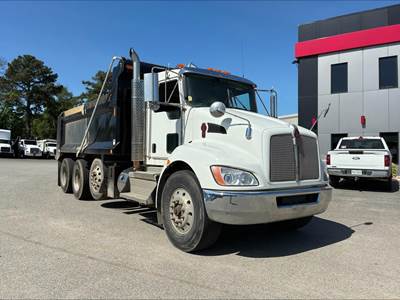 Kenworth T370 Tri Axle Dump Truck - Paccar 350HP, 6 Speed Allison Rds Automatic, 16' Dump