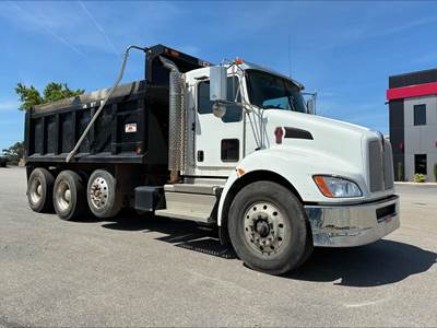 Kenworth T370 Tri Axle Dump Truck - Paccar 360HP, 6 Speed Allison Rds Automatic, 16' Dump