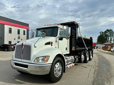 Kenworth T370 Tri Axle Dump Truck - Paccar 350HP, 6 Speed Allison Rds Automatic, 16' Dump