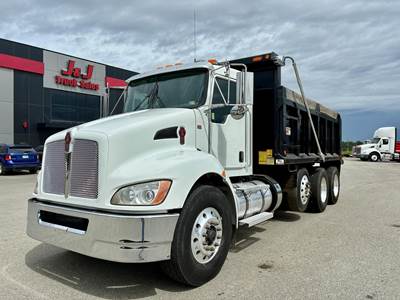 Kenworth T370 Tri Axle Dump Truck - Paccar 360HP, 6 Speed Allison Rds Automatic, 16' Dump
