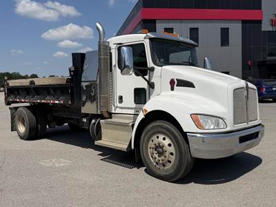 Kenworth T370 Single Axle Dump Truck - Paccar 300HP, 6 Speed Allison Rds Automatic, 14' Dump