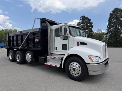 Kenworth T370 Tri Axle Dump Truck - Paccar 360HP, 6 Speed Allison Rds Automatic, 16' Dump