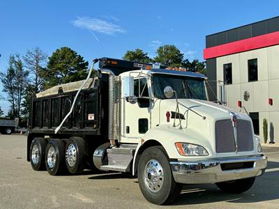Kenworth T370 Tri Axle Dump Truck - Paccar 350HP, 6 Speed Allison Rds Automatic, 16' Dump
