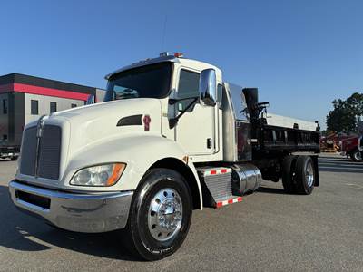 Kenworth T370 Single Axle Dump Truck - Paccar 300HP, 6 Speed Allison Rds Automatic, 14' Dump