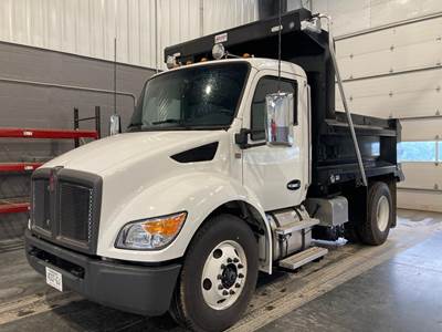 Kenworth T380 Single Axle Dump Truck - Paccar 300HP, Automatic, 10' Dump