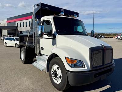 Kenworth T380 Single Axle Dump Truck - Paccar 300HP, Automatic, 10' Dump