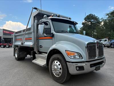 Kenworth T380 Single Axle Dump Truck - Paccar 330HP, 6 Speed Allison Rds Automatic, 13.5' Dump